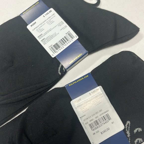 Polo Ralph Lauren women cashmere wool slouchy socks. Value $280. made in Italy. - Picture 11 of 12